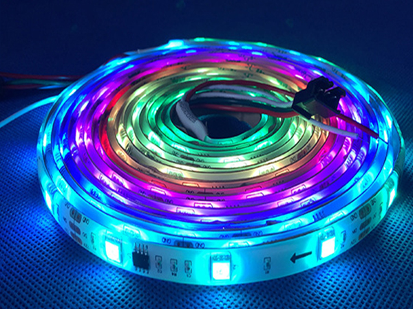 Glue filled waterproof illusion soft light strip
