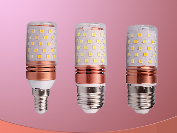 Three color dimming corn lamp